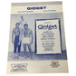 ''Gidget'' Vintage Sheet Music Book by Patti Washington & Fred Karger - A+ Stuff - sheet music - A+ Stuff