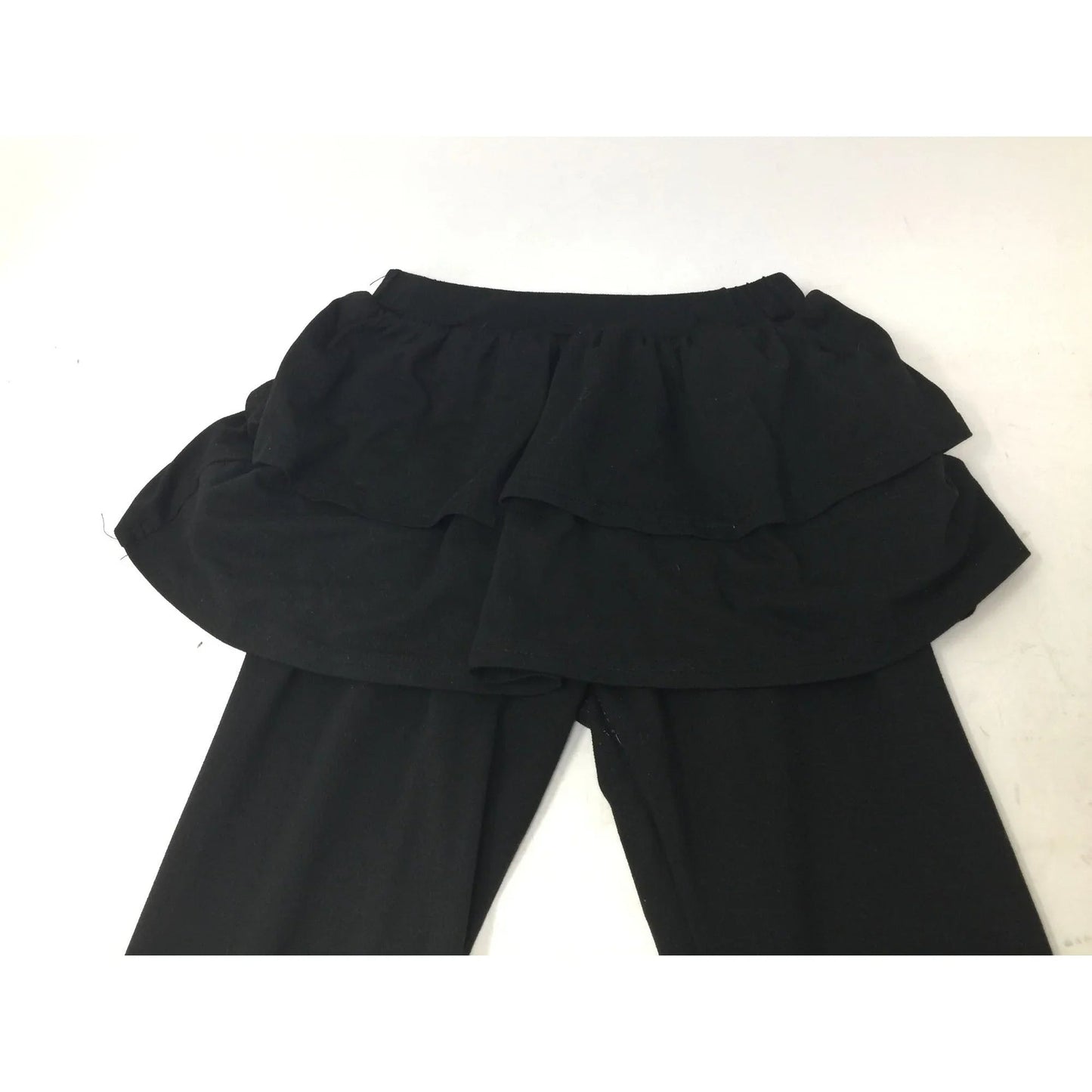 Girl's Black Leggings with Skirt Size 12 - A+ Stuff - Pants - A+ Stuff