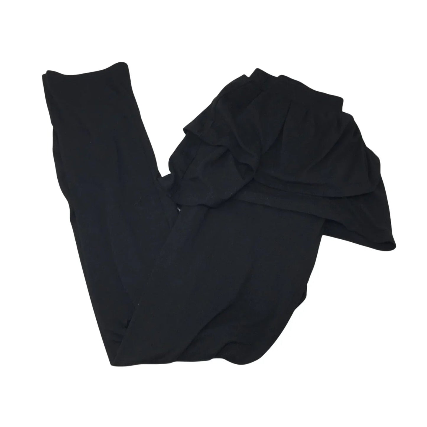 Girl's Black Leggings with Skirt Size 12 - A+ Stuff - Pants - A+ Stuff