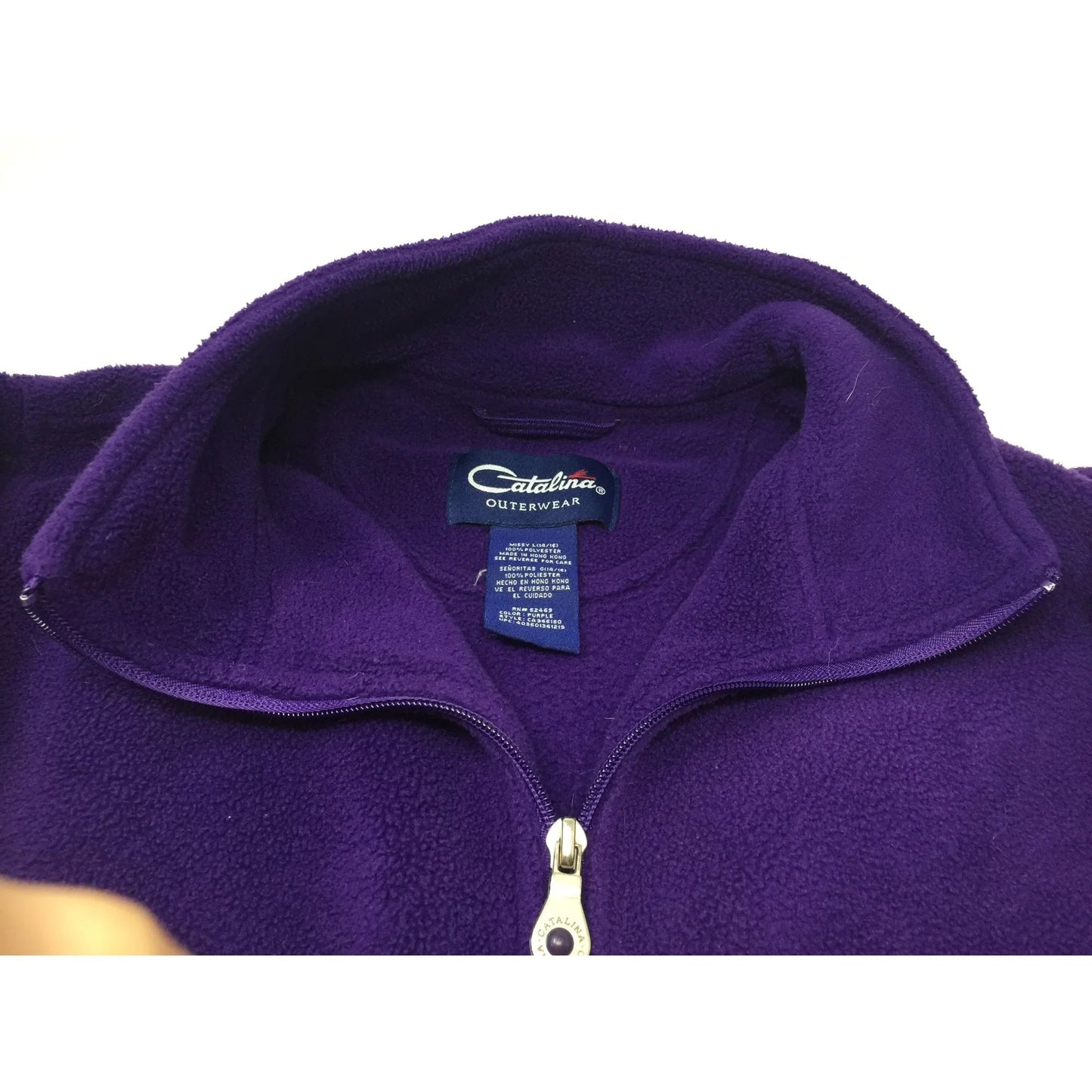 Girl's Catalina Outerwear Purple Zippered Coat/Jacket (Size 14/16) - Catalina Outerwear - Coats & Jackets - A+ Stuff