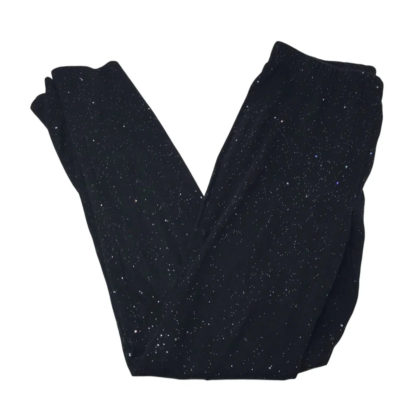 Girl's Size XL GAP KIDS Sparkly Black Leggings - gap kids - Pants - A+ Stuff