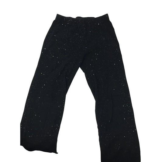 Girl's Size XL GAP Kids Sparkly Black Leggings - gap - Pants - A+ Stuff