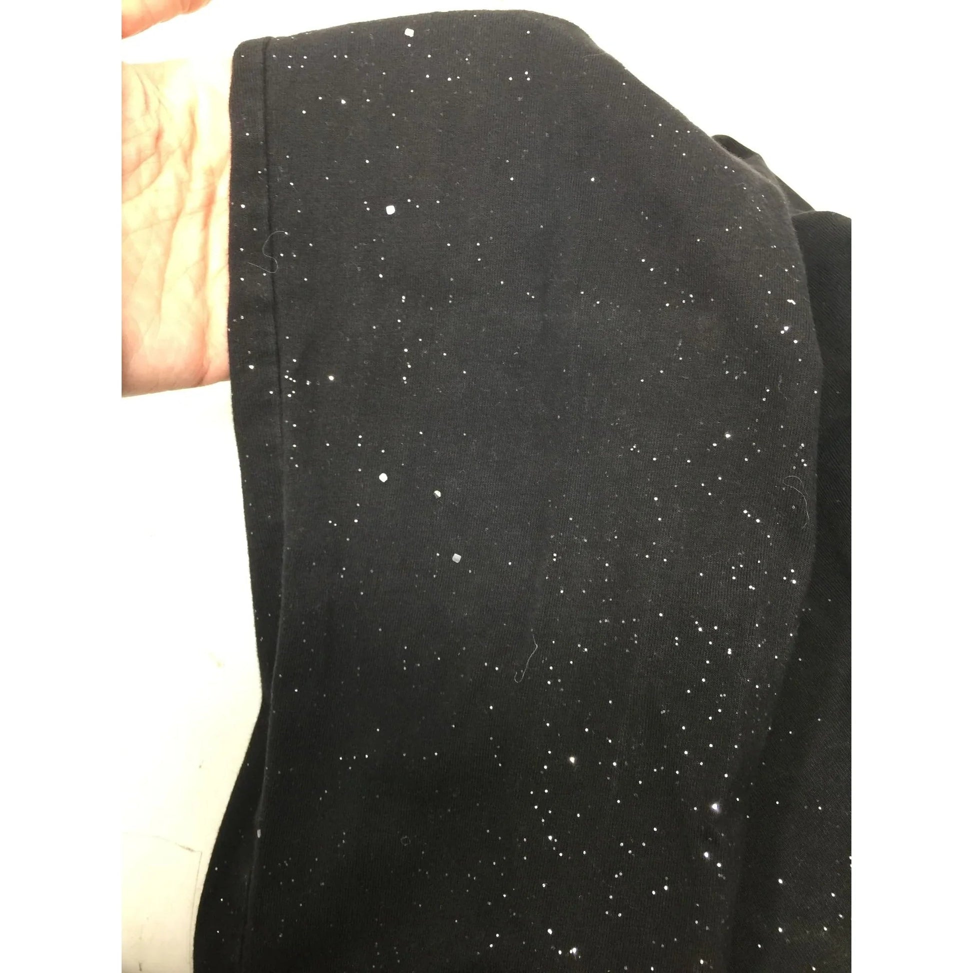Girl's Size XL GAP Kids Sparkly Black Leggings - gap - Pants - A+ Stuff