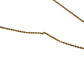 Givenchy Crystal/White Gemstone Solitaire Gold Plated Necklace (Vintage) - Givenchy - Necklace with Pendant - A+ Stuff