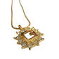 Givenchy G with Burst of Rhinestones Necklace - Givenchy - Necklace - A+ Stuff