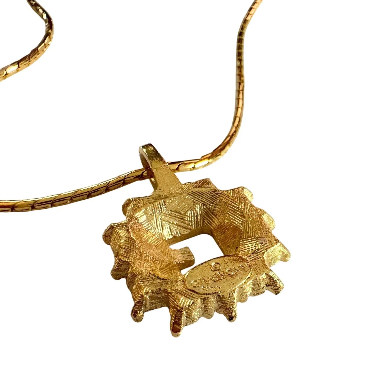 Givenchy G with Burst of Rhinestones Necklace - Givenchy - Necklace - A+ Stuff