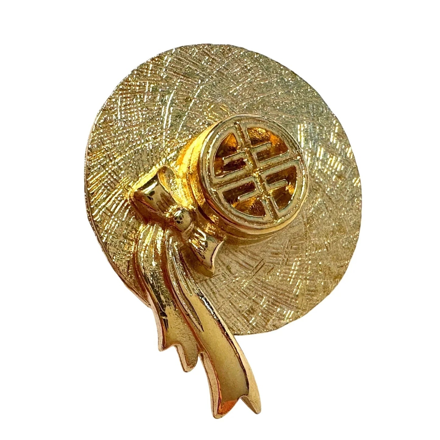 Givenchy Hat Shaped Gold Plated Pin / Brooch - Givenchy - Pin / Brooch - A+ Stuff