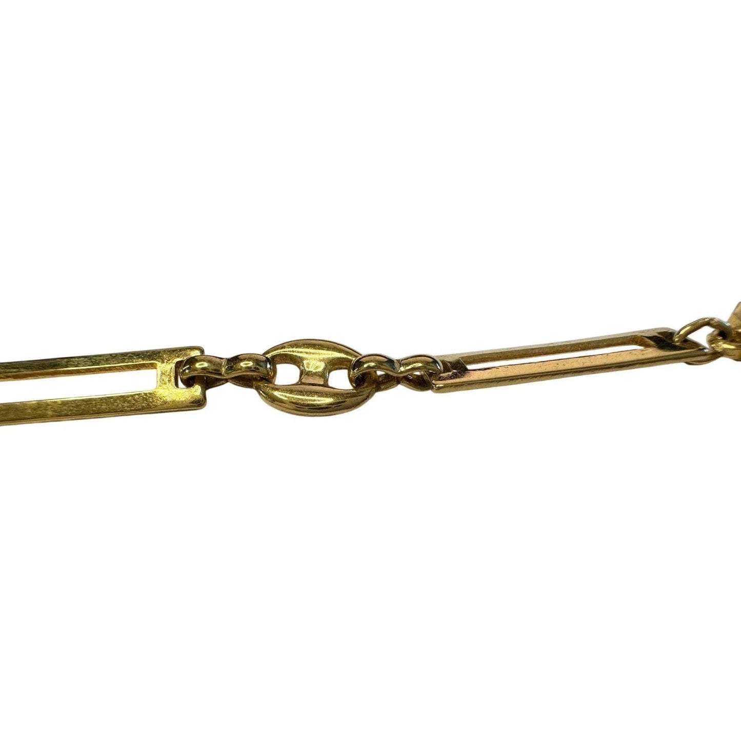 Givenchy Necklace with Unique Flat Rectangle Links - Givenchy - Necklace - A+ Stuff