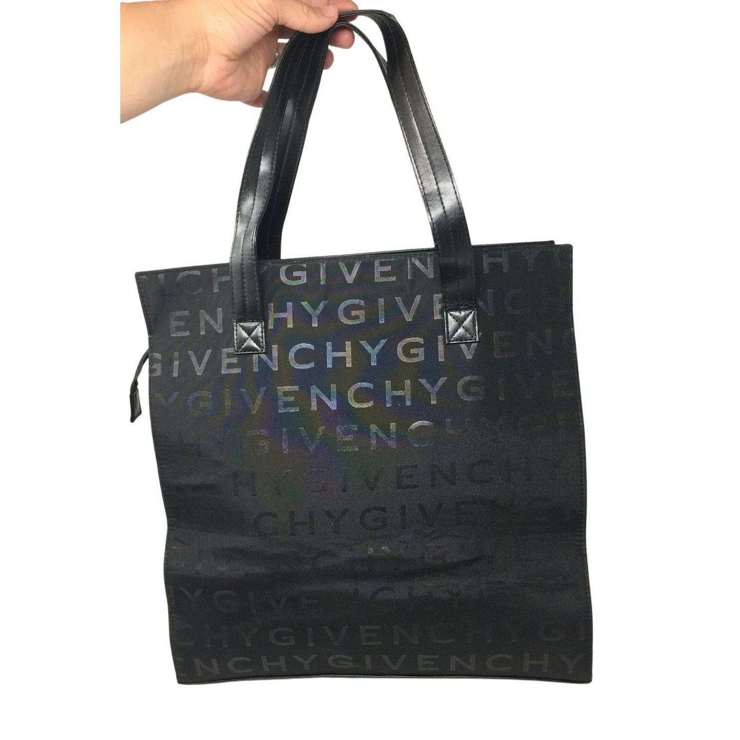 Givenchy Parfums Black Monogram Cloth Tote - Givenchy - Tote Bag - A+ Stuff