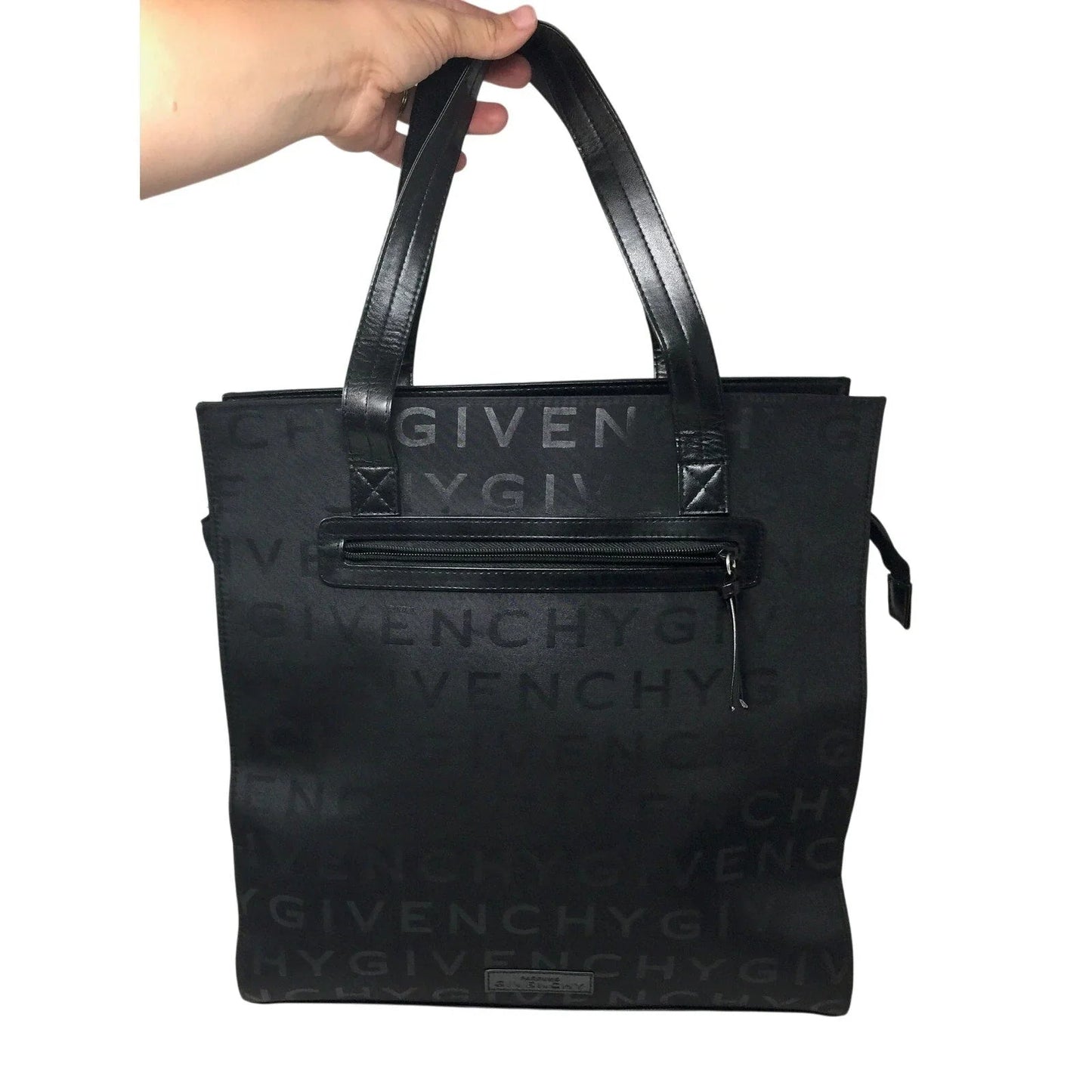 Givenchy Parfums Black Monogram Cloth Tote - Givenchy - Tote Bag - A+ Stuff