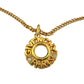 Givenchy Paris Round Pendant with Rhinestones Necklace and hang Tag - Givenchy - Necklace with Pendant - A+ Stuff