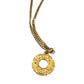 Givenchy Paris Round Pendant with Rhinestones Necklace and hang Tag - Givenchy - Necklace with Pendant - A+ Stuff