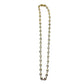 Givenchy Puffed Anchor Mariner 21" Chain Necklace w 4 Rhinestoned Links - Givenchy - Longer Necklace Chain - A+ Stuff