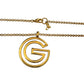 Givenchy Vintage G Outline Necklace - 29" Chain - Givenchy - Pendant with Necklace - A+ Stuff