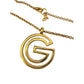 Givenchy Vintage G Outline Necklace - 29" Chain - Givenchy - Pendant with Necklace - A+ Stuff