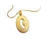 Givenchy Vintage Resin G Pendant Necklace - Givenchy - Necklace with Pendant - A+ Stuff