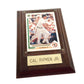 CAL RIPKEN JR 1991 Upper Deck Orioles Card Mounted in Wood Plaque with Nameplate