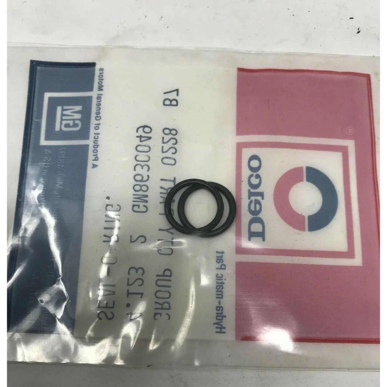 GM Part 8630049 SEAL O Ring Input Shaft (pkg of 2) New Old Stock - General Motors, GM, AC Delco - Auto Part - A+ Stuff
