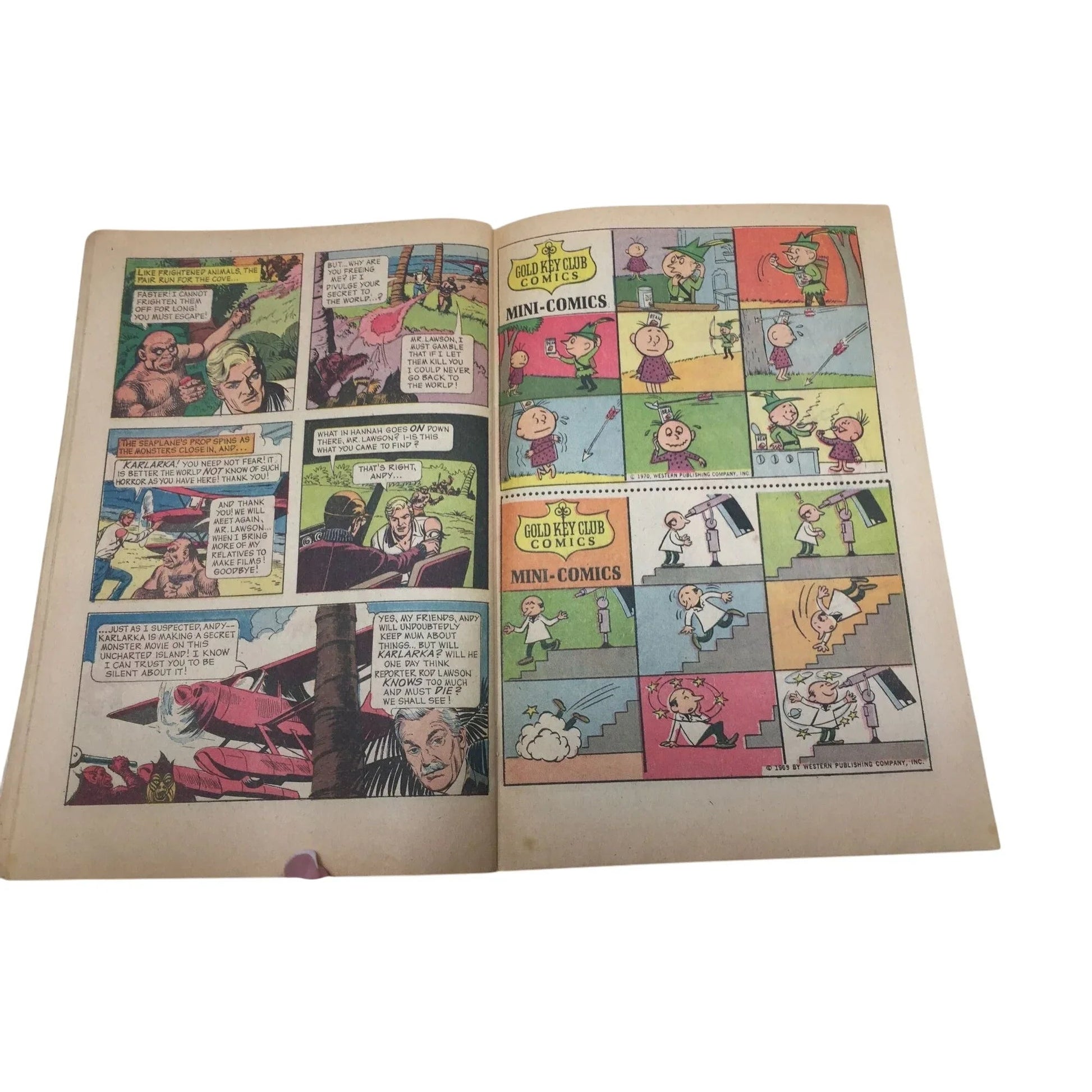 Gold Key ''Boris Karloff Tales of Mystery'' Vintage Comic Book (June 1970) - A+ Stuff - comic books - A+ Stuff
