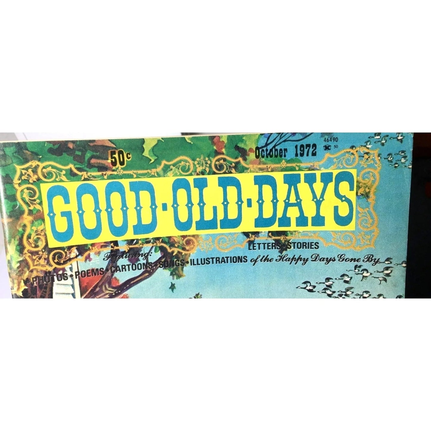 ''Good Old Days'' Vintage October 1972 Magazine Book - Good Old Days - Magazines - A+ Stuff