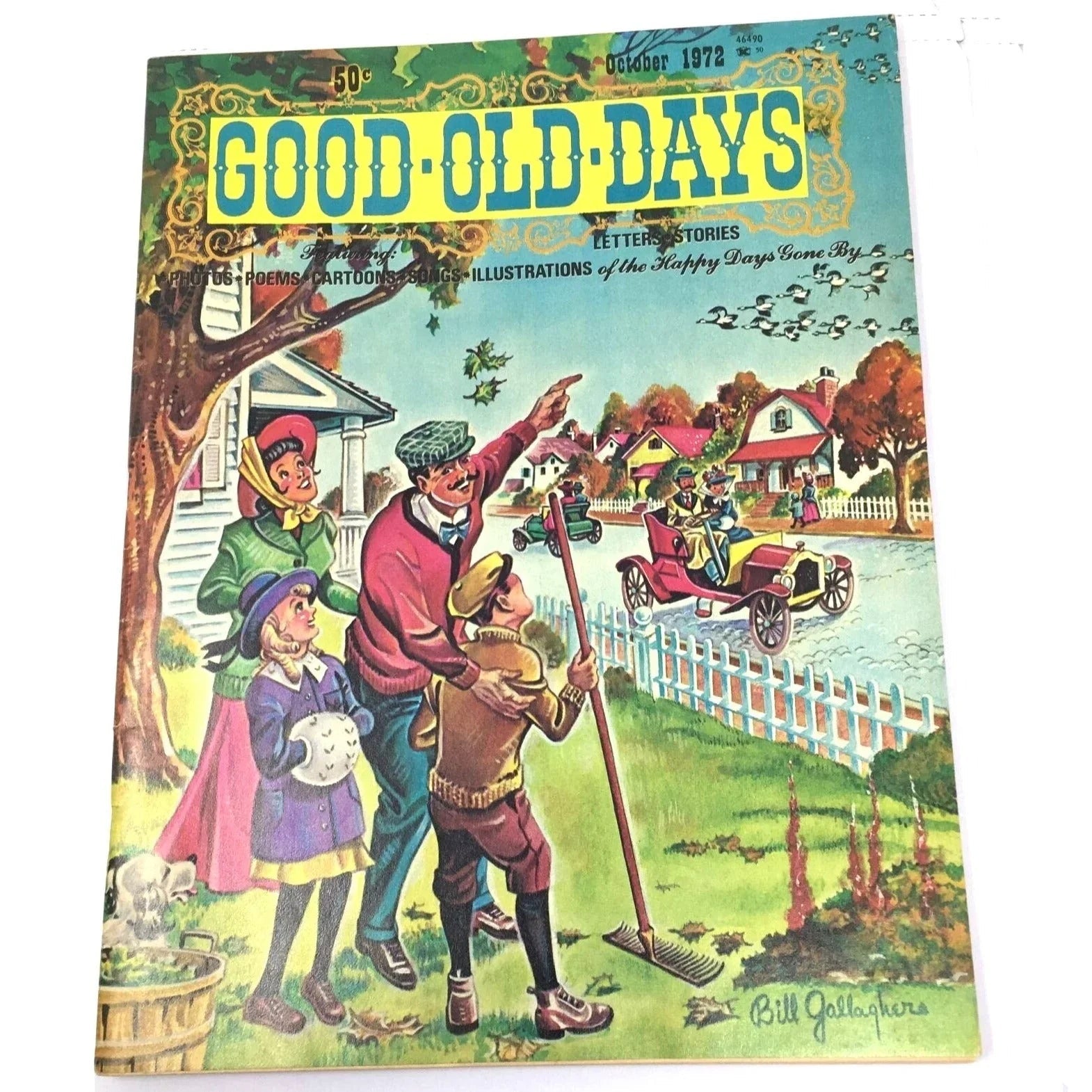 ''Good Old Days'' Vintage October 1972 Magazine Book - Good Old Days - Magazines - A+ Stuff