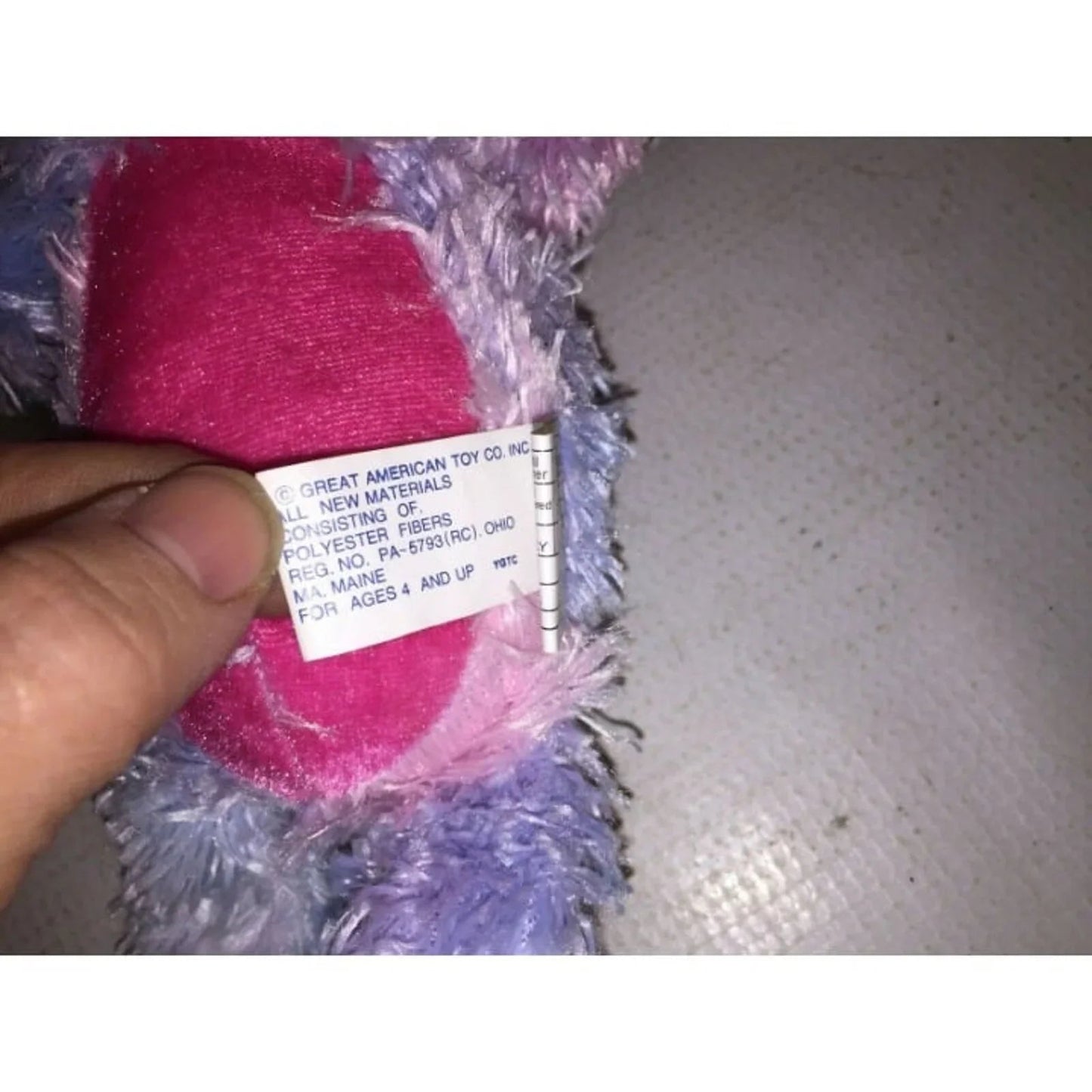 Great American Toy Co RAINBOW MONKEY 12” Plush Hugging Arms Cute! - Great American Toy Company - A+ Stuff
