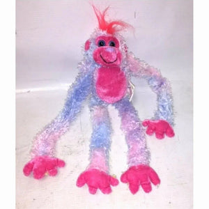 Great American Toy Co RAINBOW MONKEY 12” Plush Hugging Arms Cute!