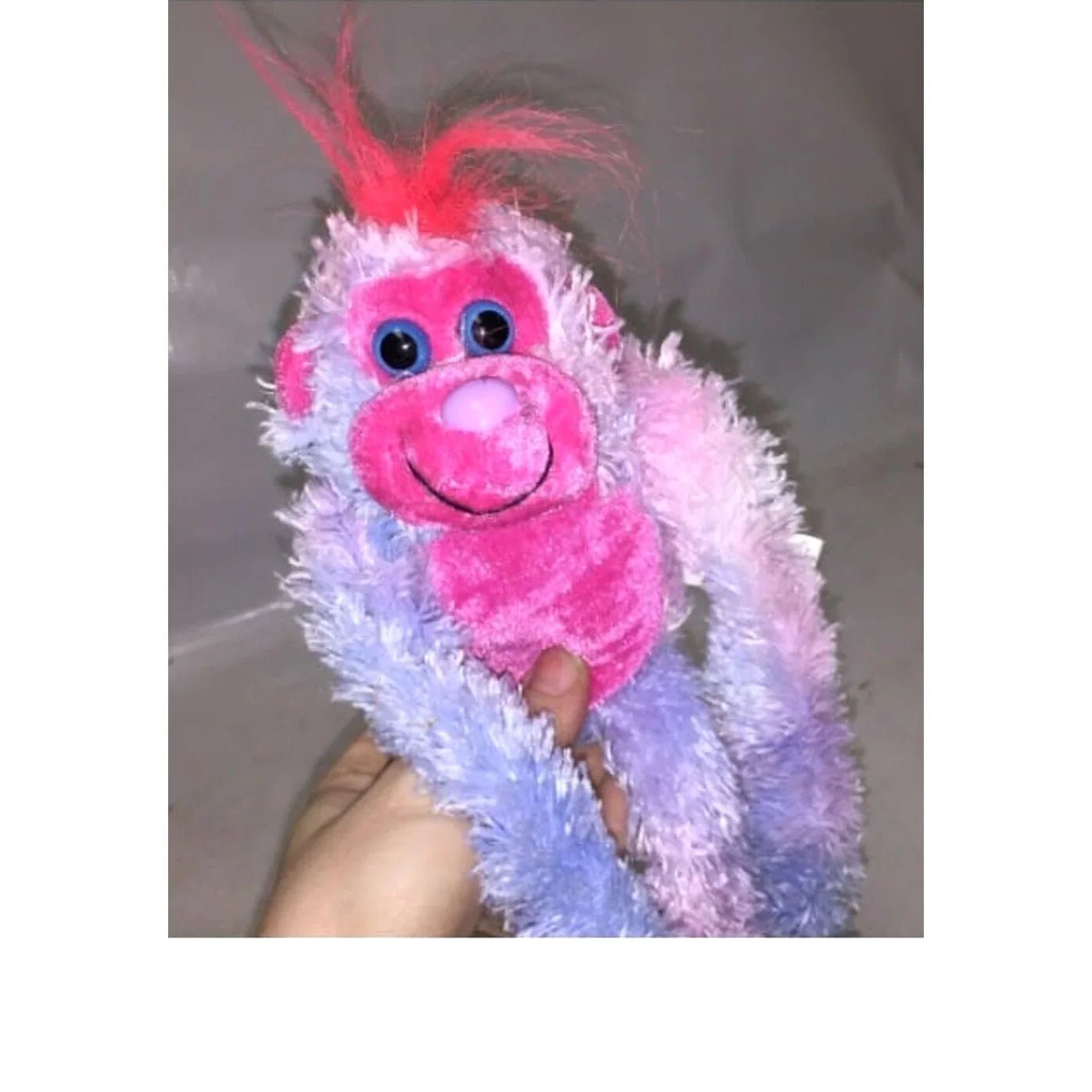 Great American Toy Co RAINBOW MONKEY 12” Plush Hugging Arms Cute! - Great American Toy Company - A+ Stuff