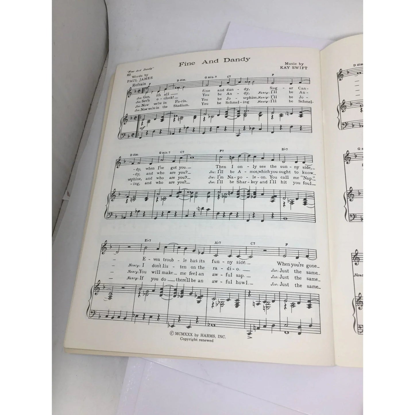 ''Great Theme Songs Outstanding Hit Themes From Stage, Motion Pictures and TV'' - A+ Stuff - SHEET MUSIC - A+ Stuff