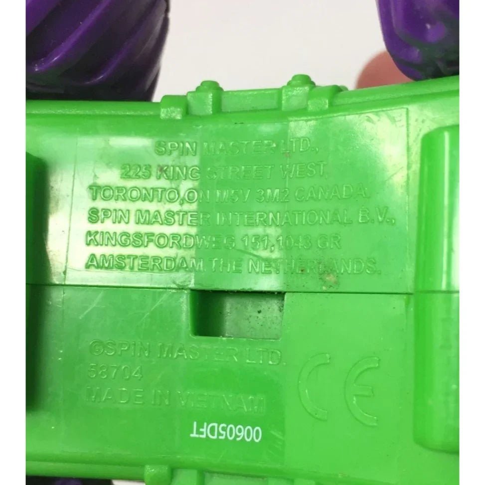 Green and Purple Grave Digger Monster Truck Toy - A+ Stuff - Toy Cars - A+ Stuff