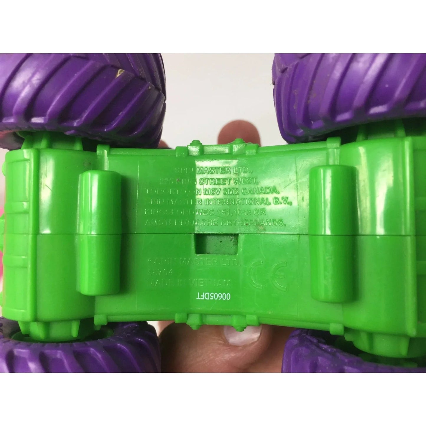 Green and Purple Grave Digger Monster Truck Toy - A+ Stuff - Toy Cars - A+ Stuff