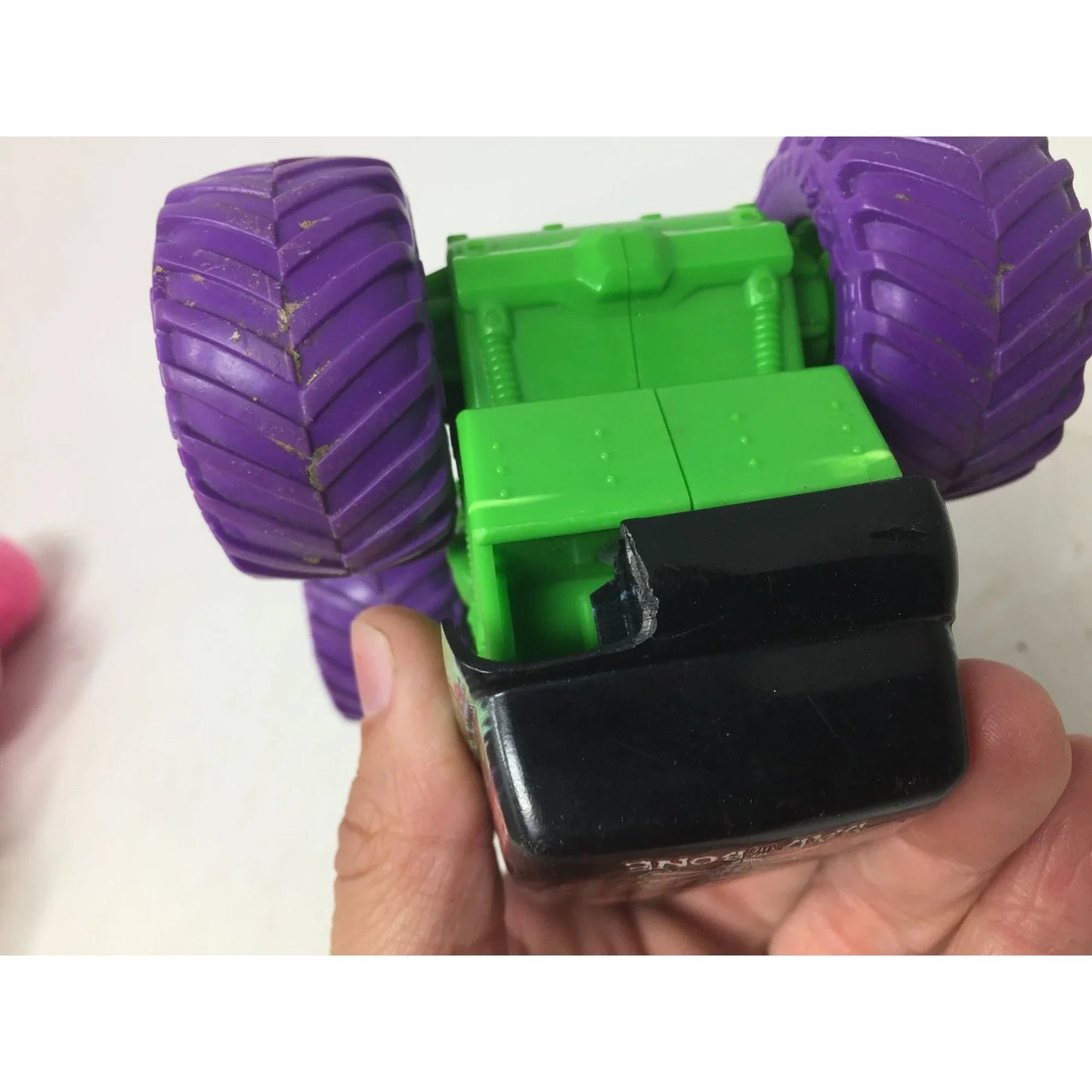 Green and Purple Grave Digger Monster Truck Toy - A+ Stuff - Toy Cars - A+ Stuff