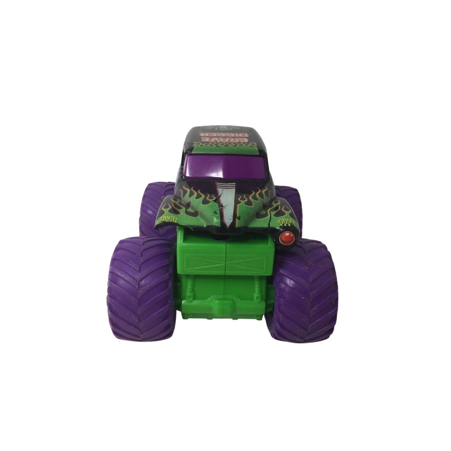Green and Purple Grave Digger Monster Truck Toy - A+ Stuff - Toy Cars - A+ Stuff
