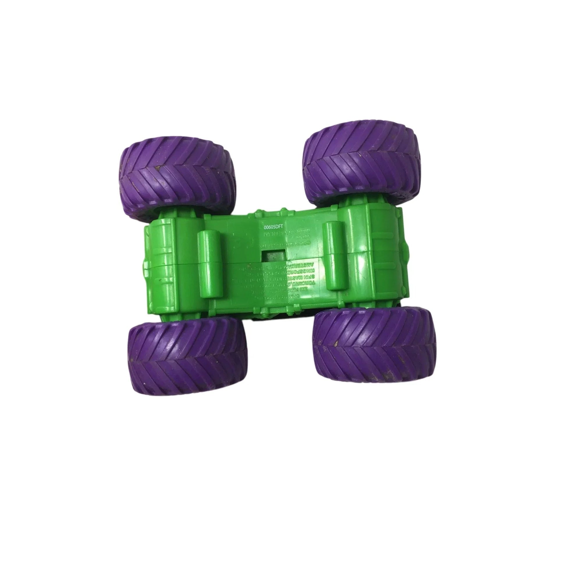 Green and Purple Grave Digger Monster Truck Toy - A+ Stuff - Toy Cars - A+ Stuff