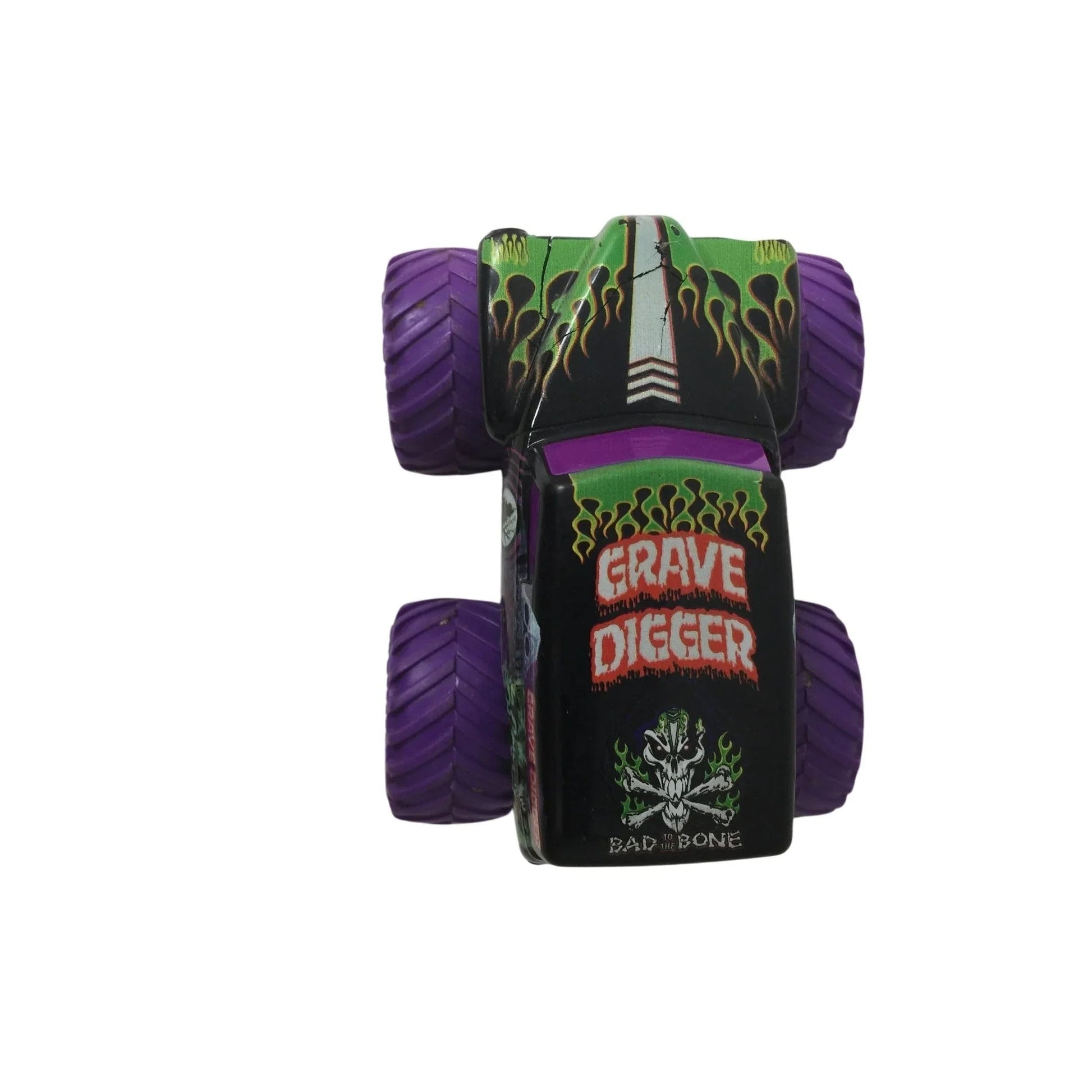 Green and Purple Grave Digger Monster Truck Toy - A+ Stuff - Toy Cars - A+ Stuff
