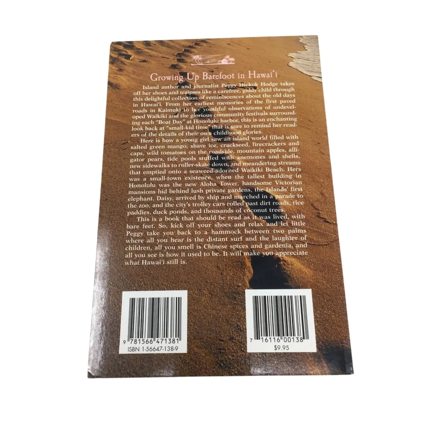 Growing Up Barefoot in Hawaiʻi by Peggy Hickok Hodge. - A+ Stuff - Books - A+ Stuff