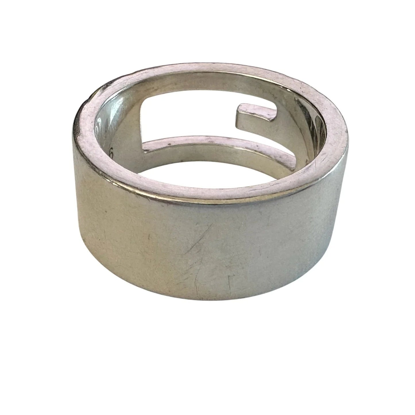 Gucci Abstract G Ring Sterling Silver - Size 4.75 - Gucci - Gucci Ring - A+ Stuff