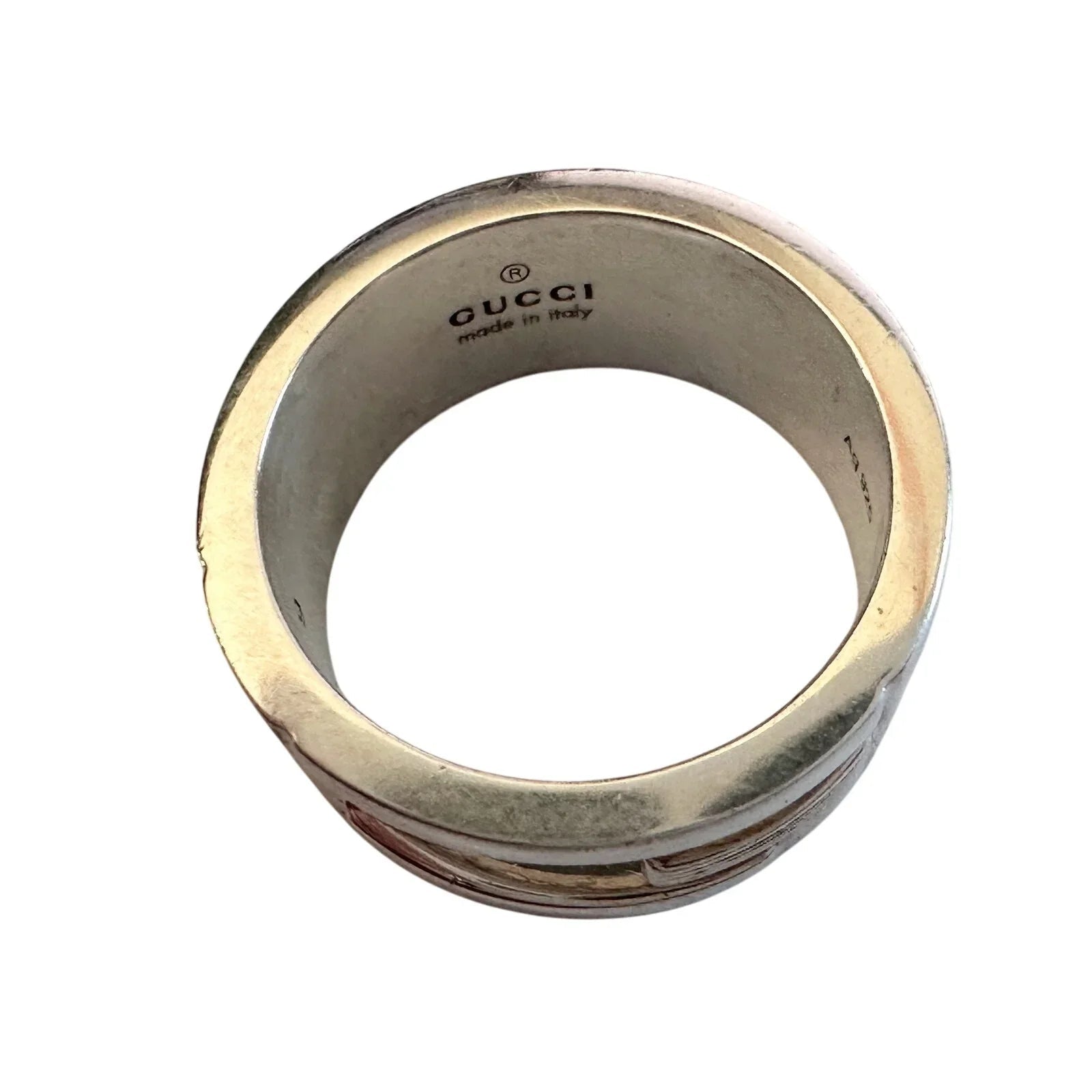 Gucci Abstract G Ring Sterling Silver - Size 4.75 - Gucci - Gucci Ring - A+ Stuff