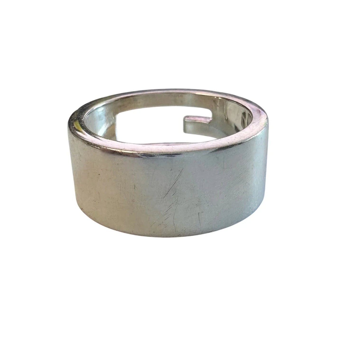 Gucci Abstract G Ring Sterling Silver - Size 4.75 - Gucci - Gucci Ring - A+ Stuff