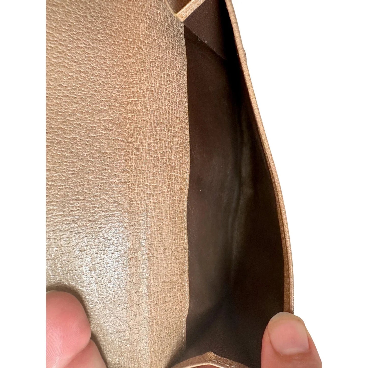 Gucci Beige Pebbled Leather Long Wallet - GUCCI - wallet - A+ Stuff