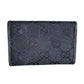 Gucci Black GG Canvas and Leather Trifold Key Holder (6 Keys) - Gucci - Keyholder - A+ Stuff