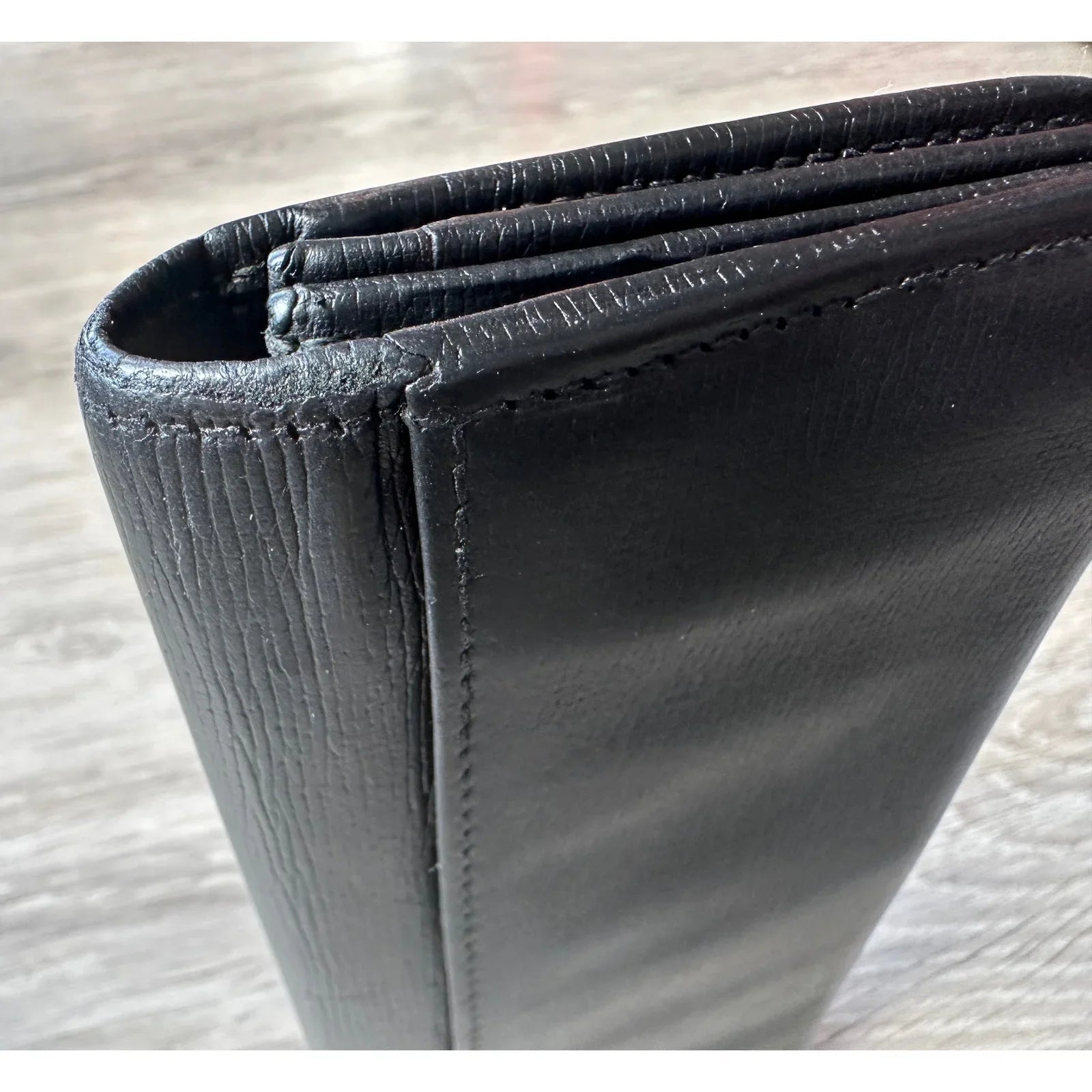 Gucci Black Long Bifold Wallet with Silver Belt Buckle - Gucci - Wallet - A+ Stuff