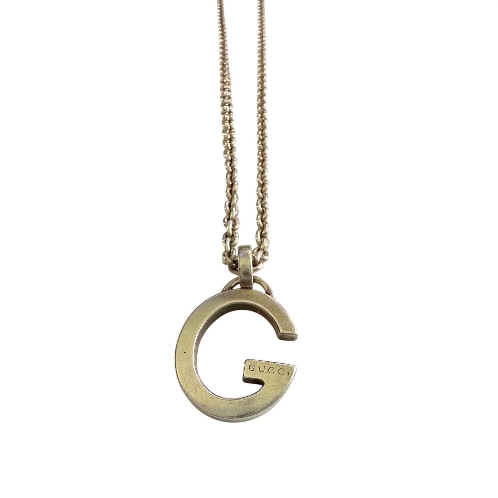 GUCCI Charlotte 'G' Men's Pendant Necklace - Gucci - Mens Necklace - A+ Stuff