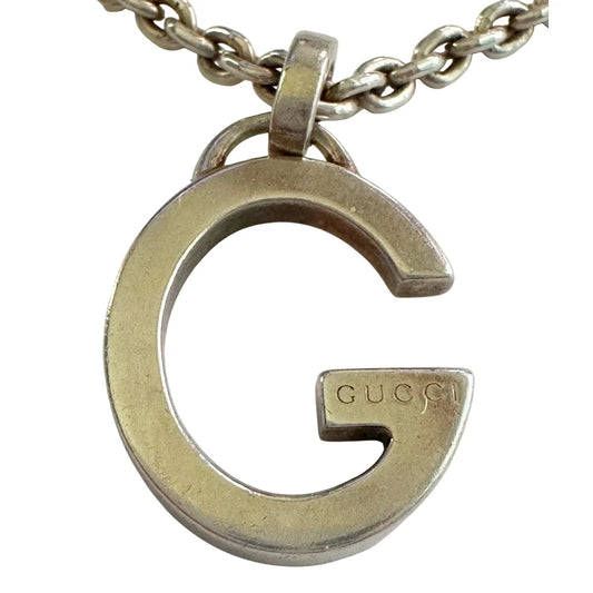 GUCCI Charlotte 'G' Men's Pendant Necklace - Gucci - Mens Necklace - A+ Stuff