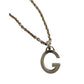GUCCI Charlotte 'G' Men's Pendant Necklace - Gucci - Mens Necklace - A+ Stuff
