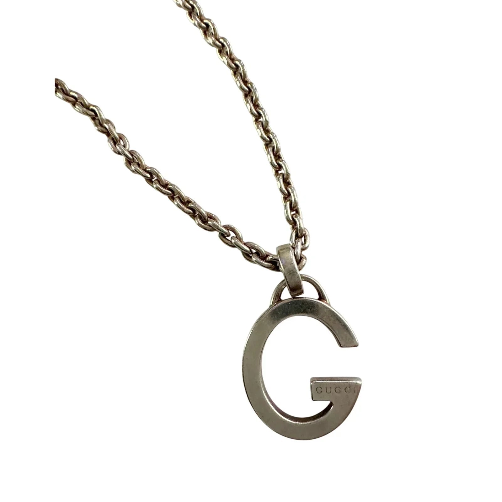 GUCCI Charlotte 'G' Men's Pendant Necklace - Gucci - Mens Necklace - A+ Stuff