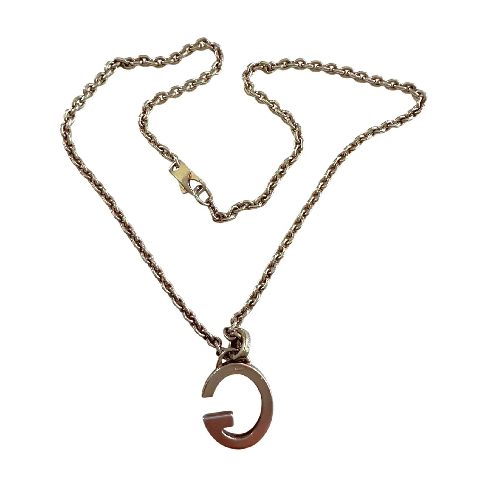 GUCCI Charlotte 'G' Men's Pendant Necklace - Gucci - Mens Necklace - A+ Stuff