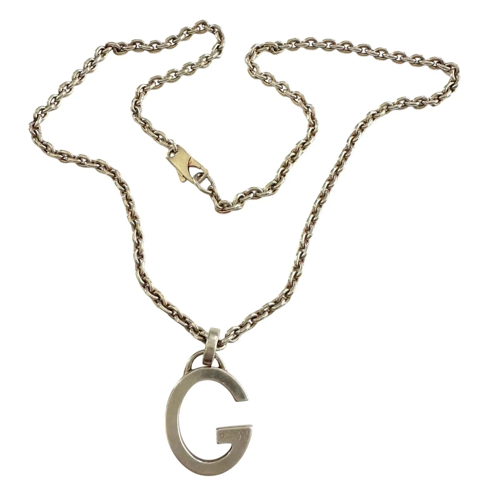 GUCCI Charlotte 'G' Men's Pendant Necklace - Gucci - Mens Necklace - A+ Stuff