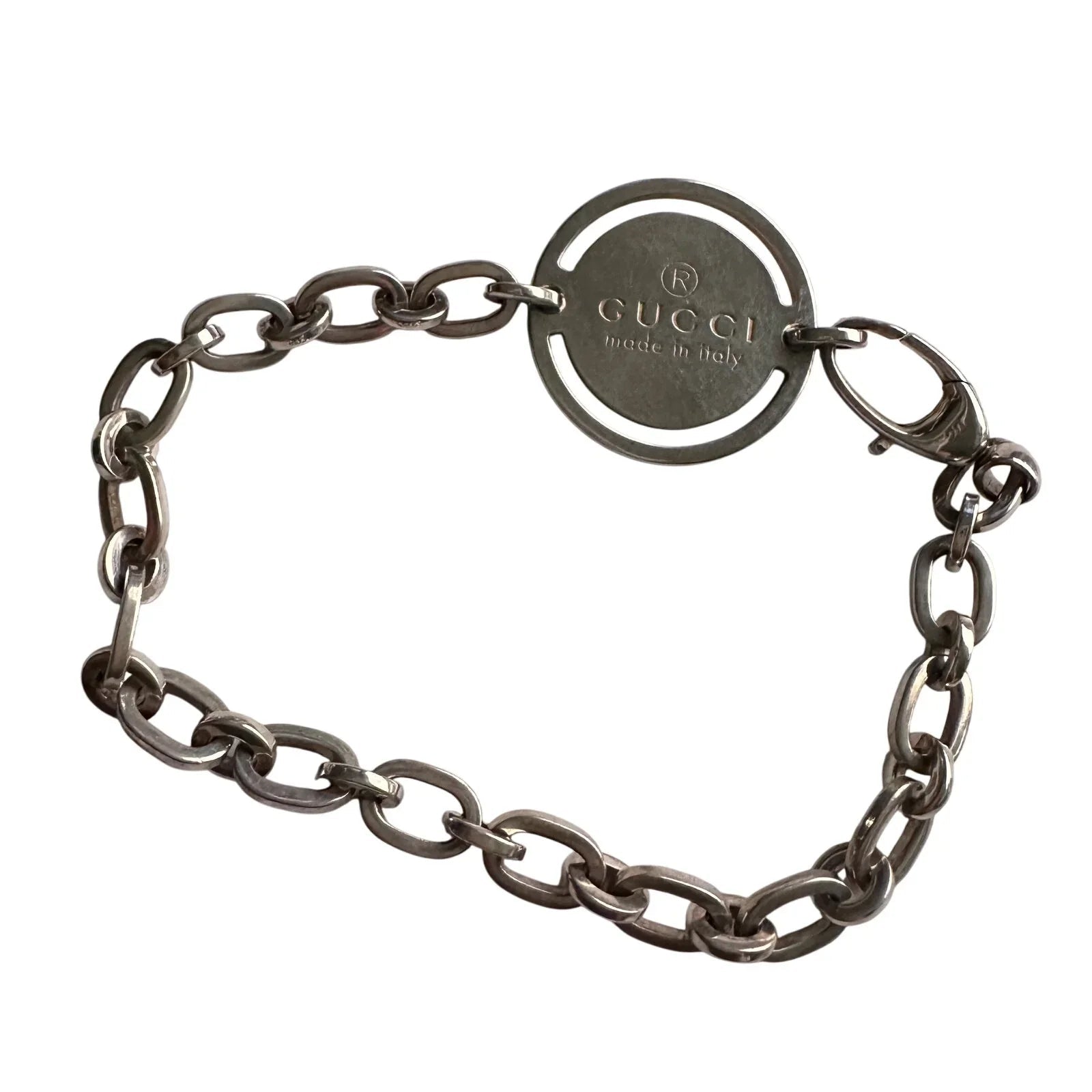 Gucci Circle Disc Plate Bracelet in Box with Dust Bag - Gucci - Bracelet - A+ Stuff