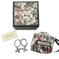 Gucci Enamel Cross Motif Hoop Earrings with Pouch, Box & Booklet - Gucci - Earrings - A+ Stuff
